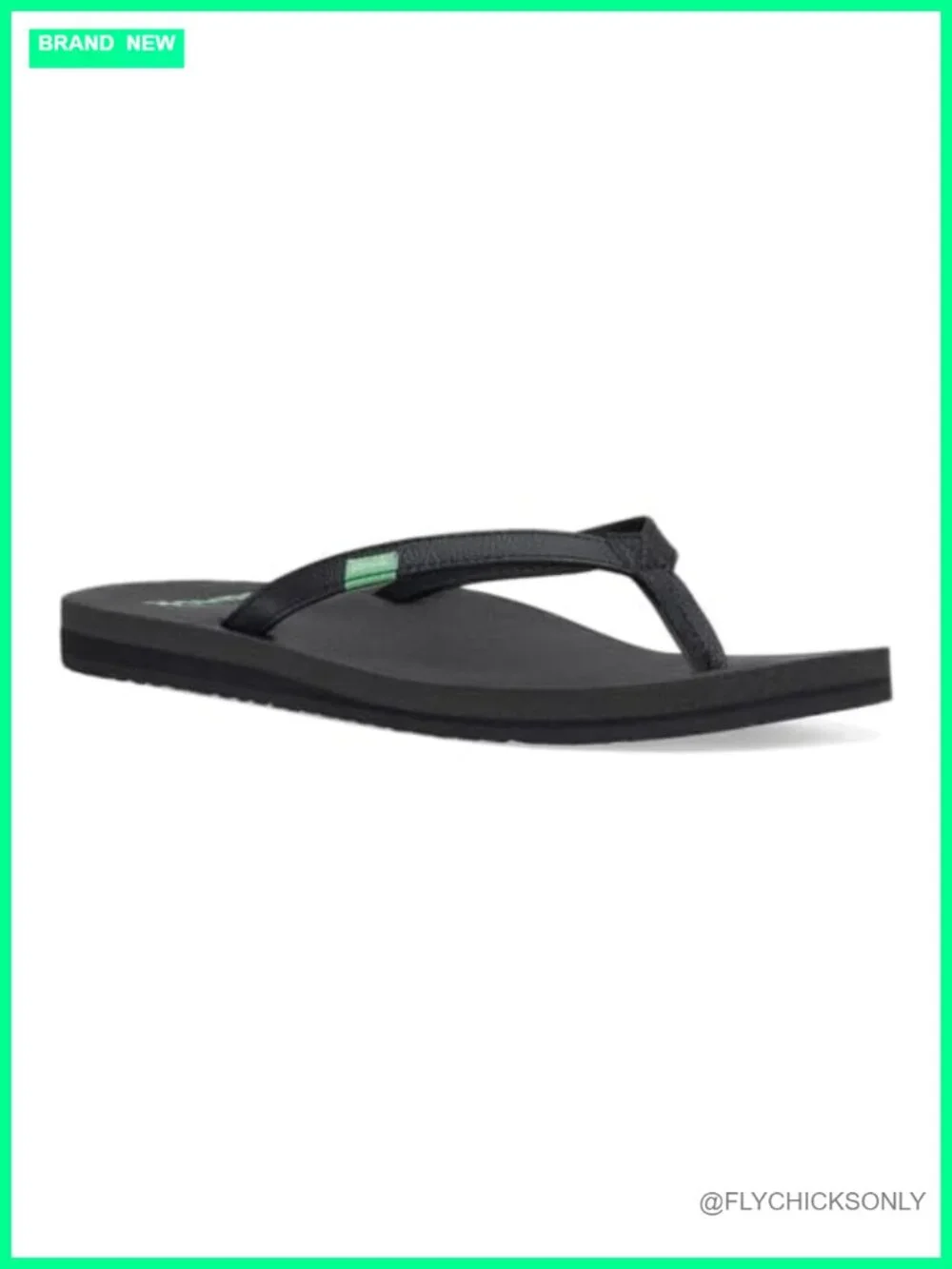 Memory Foam Yoga Mat Footbed Flip Flops with Arch Support